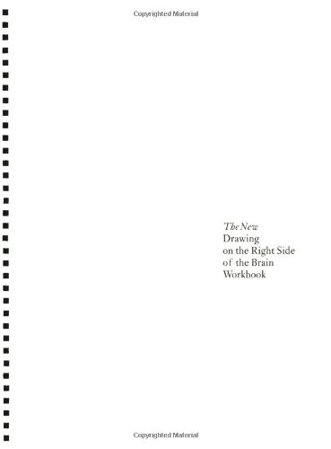 Beispielbild fr The New Drawing on the Right Side of the Brain Workbook: Guide Practice in the Five Basic Skills of Drawing zum Verkauf von WorldofBooks
