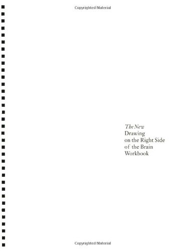 Imagen de archivo de The New Drawing on the Right Side of the Brain Workbook: Guided Practice in the Five Basic Skills of Drawing a la venta por SecondSale