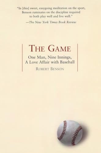 Beispielbild fr The Game : One Man, Nine Innings, a Love Affair with Baseball zum Verkauf von Better World Books