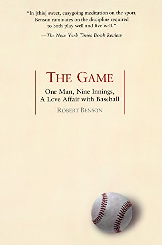 Stock image for The Game: One Man, Nine Innings, A Love Affair with Baseball for sale by Wonder Book