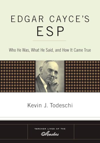 Beispielbild fr Edgar Cayce's ESP: Who He Was, What He Said, and How it Came True (Tarcher Lives of the Masters) zum Verkauf von WorldofBooks