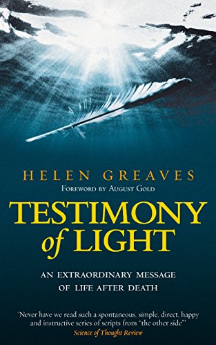 Imagen de archivo de Testimony of Light: An Extraordinary Message of Life After Death a la venta por ThriftBooks-Atlanta