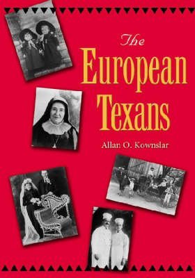 Imagen de archivo de The European Texans a la venta por Better World Books