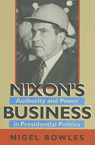Beispielbild fr Nixon's Business zum Verkauf von Blackwell's