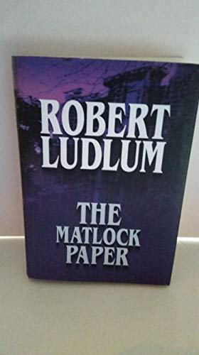 Stock image for The Matlock Paper for sale by Better World Books