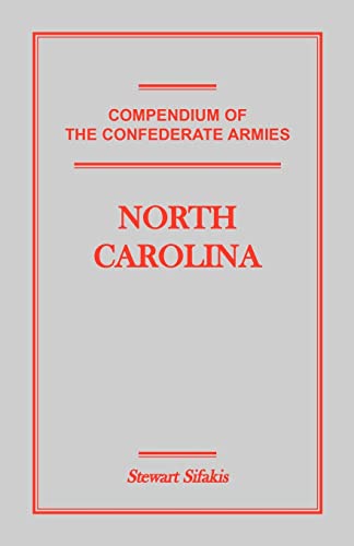 Beispielbild fr Compendium of the Confederate Armies: North Carolina zum Verkauf von HPB-Red