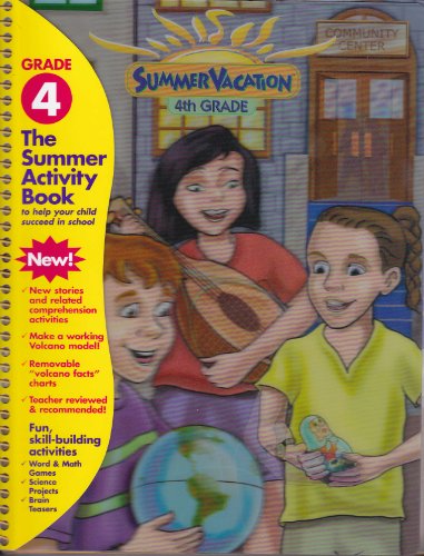 Stock image for Summer Vacation 4th Grade for sale by Ergodebooks