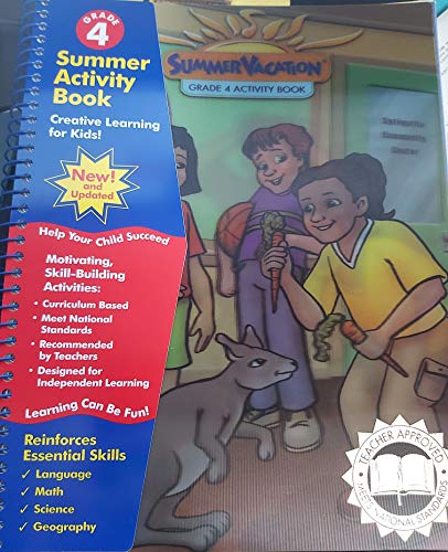 Stock image for Summer Vacation, Grade 4 Activity Book for sale by Wonder Book