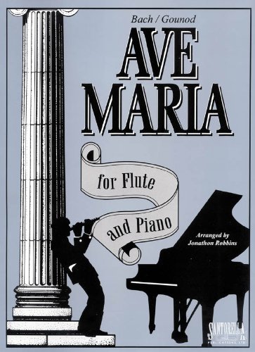 Beispielbild fr Ave Maria For Flute & Piano * C Edition * Bach - Gounod zum Verkauf von Once Upon A Time Books