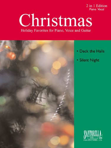 9781585604241: Christmas For Piano Voice & Guitar: 2 in 1