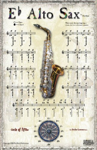 Beispielbild fr INSTRUMENTAL POSTER SERIES - Alto Saxophone zum Verkauf von GF Books, Inc.