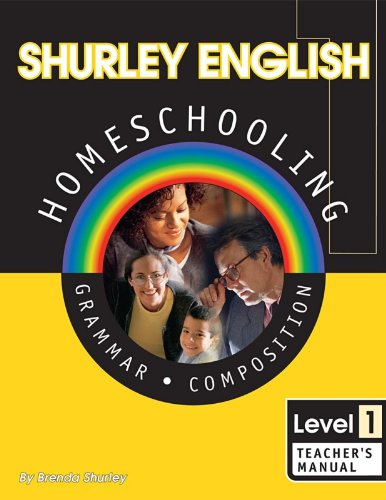 Beispielbild fr Shurley English: Grammar and Composition, Level 1, Teacher's Manual - Book zum Verkauf von SecondSale
