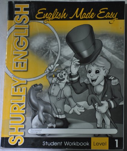 Imagen de archivo de English Made Easy, Student workbook Lvl. 1 (Shurley English) a la venta por HPB-Red