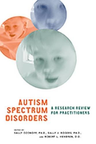 Imagen de archivo de Autism Spectrum Disorders : A Research Review for Practitioners a la venta por Better World Books: West