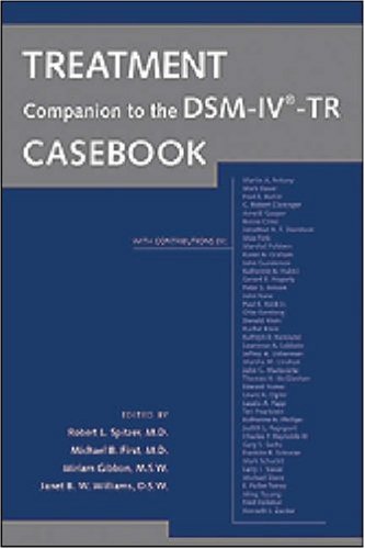 Imagen de archivo de Treatment Companion to the DSM-IV-TR Casebook a la venta por Better World Books