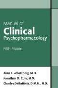 Beispielbild fr Manual of Clinical Psychopharmacology zum Verkauf von Hamelyn