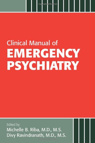 Beispielbild fr Clinical Manual of Emergency Psychiatry zum Verkauf von WorldofBooks
