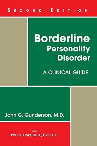 Imagen de archivo de Borderline Personality Disorder: A Clinical Guide a la venta por SecondSale