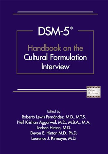 Stock image for Dsm-5(r) Handbook on the Cultural Formulation Interview [Paperback] Roberto Lewis-Fernandez; Neil Krishan Aggarwal; Ladson Hinton; Laurence J. Kirmayer and Devon E. Hinton for sale by Brook Bookstore