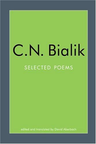 9781585673438: C.N. Bialik: Selected Poems