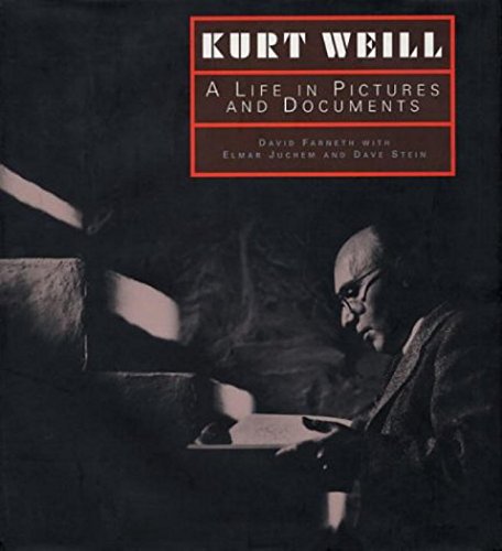 Beispielbild fr Kurt Weill zum Verkauf von Book Outpost