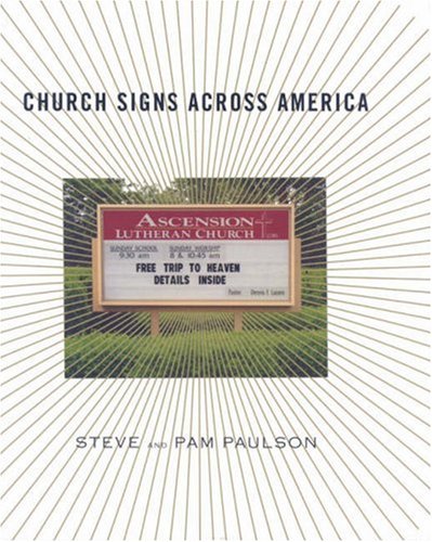 Stock image for Church Signs Across America for sale by Wonder Book