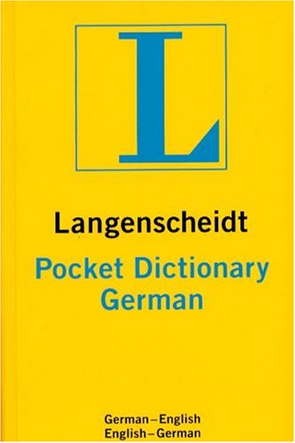 Beispielbild fr Langenscheidt's Pocket Dictionary German: German-English/English-German (Langenscheidt Pocket Dictionaries) (English and German Edition) zum Verkauf von SecondSale