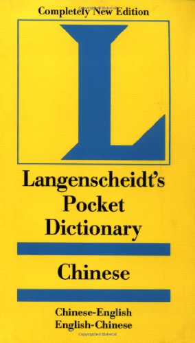 9781585730575: Langenscheidt's Pocket Dictionary Chinese/English English/Chinese