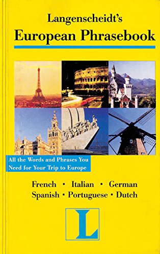 Beispielbild fr European Phrasebook (Langenscheidt Pocket Phrasebooks) (Multilingual Edition) zum Verkauf von Wonder Book