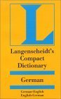 9781585733514: German Langenscheidt Compact Dictionary (Langenscheidt Dictionaries)