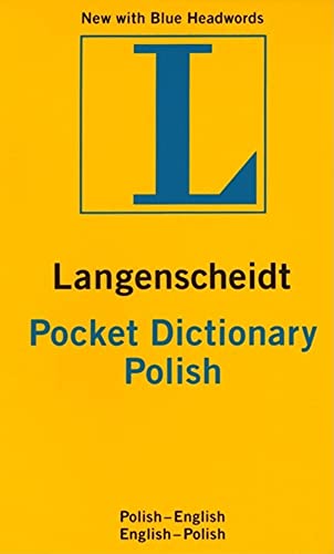 Beispielbild fr Polish Langenscheidt Pocket Dictionary: Polish - English English - Polish (Lagenscheidt Dictionaries S.) zum Verkauf von WorldofBooks