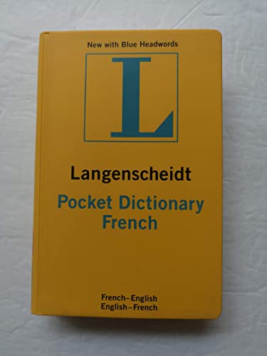 Beispielbild fr Langenscheidt Pocket French Dictionary : French-English, English-French zum Verkauf von Better World Books