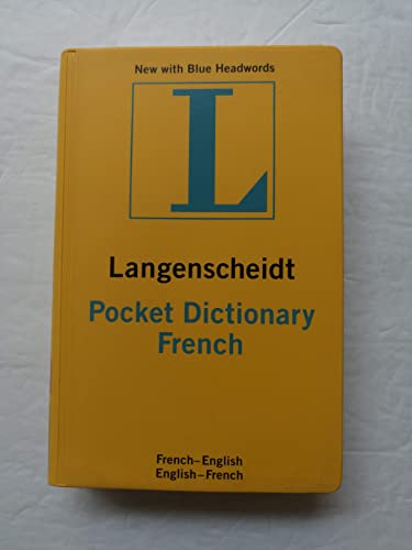 Imagen de archivo de Langenscheidt French Pocket Dictionary: French/English/English/French (French and English Edition) a la venta por Decluttr