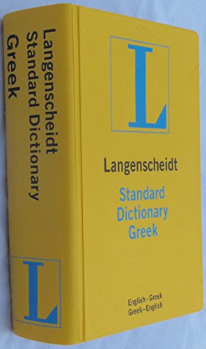 9781585734979: Greek Langenscheidt Standard Dictionary (Lagenscheidt Dictionaries S.)