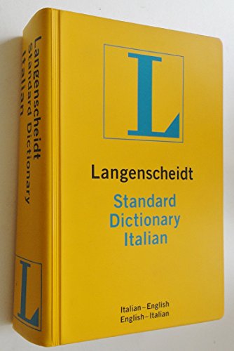 Imagen de archivo de Langenscheidt Standard Italian Dictionary: Italian-English, English-Italian a la venta por HPB-Emerald