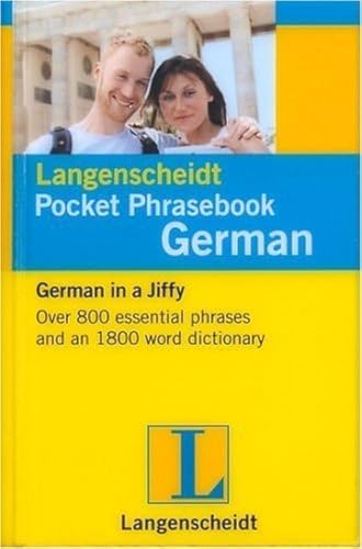 Stock image for Langenscheidt Pocket Phrase Book German (German and English Edition) for sale by SecondSale