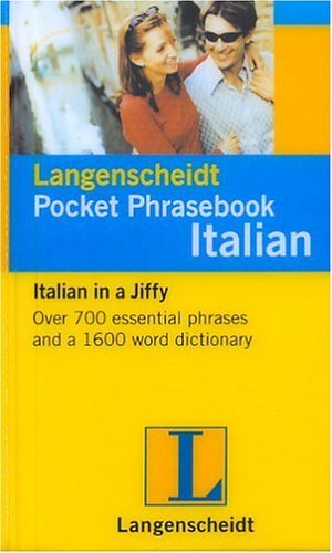 Beispielbild fr Langenscheidt Pocket Phrasebook Italian: with Travel Dictionary and Grammar (English and Italian Edition) zum Verkauf von Wonder Book