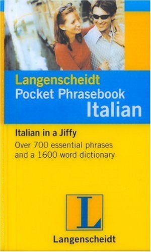 Stock image for Langenscheidt Pocket Phrasebook Italian: with Travel Dictionary and Grammar (English and Italian Edition) for sale by Dream Books Co.
