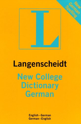 Beispielbild fr New College Dictionary German: English-German/German-English (English and German Edition) zum Verkauf von Hafa Adai Books
