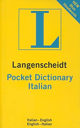 

Italian Pocket Dictionary (Italian Edition) Langenscheidt Publishers