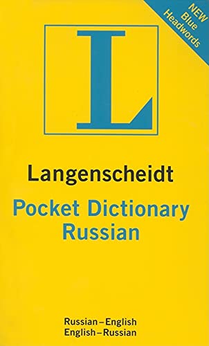 Imagen de archivo de Langenscheidt's Pocket Russian Dictionary: Russian - English / English - Russian (Russian Edition) a la venta por ZBK Books