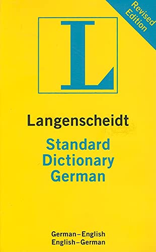 Beispielbild fr German Langenscheidt Standard Dictionary: German - English English - German zum Verkauf von WorldofBooks