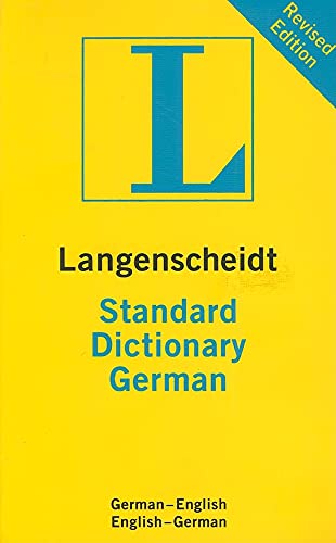 Imagen de archivo de German Langenscheidt Standard Dictionary: German - English English - German a la venta por WorldofBooks