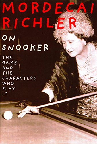 Beispielbild fr On Snooker: A Brilliant Exploration of the Game and the Characters Who Play It. zum Verkauf von Wonder Book