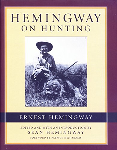 Imagen de archivo de Hemingway on Hunting a la venta por Goodwill Books