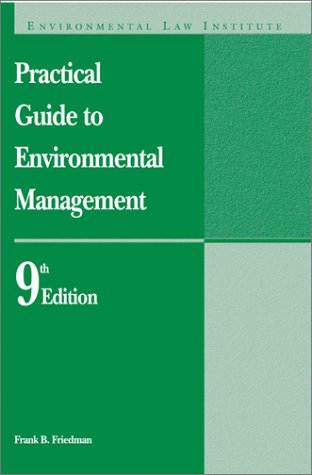 9781585760473: Practical Guide to Environmental Management (9th ed)