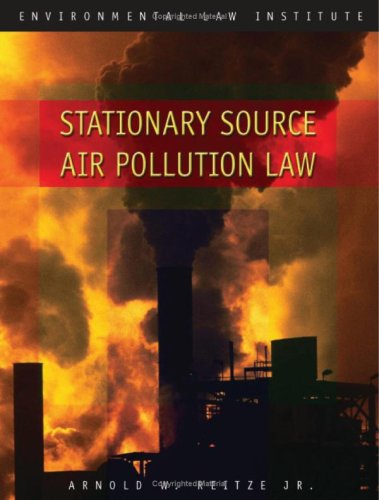 Beispielbild fr Stationary Source Air Pollution Law zum Verkauf von ThriftBooks-Atlanta