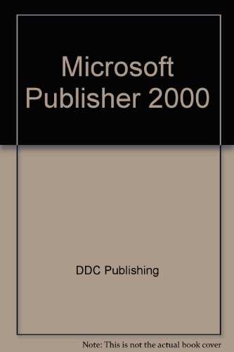 Microsoft Publisher 2000 Basics One-Day Course (9781585770380) by Wempen, Faithe