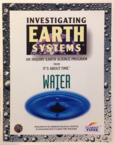 Imagen de archivo de Investigating Earth Systems Water As a Resource a la venta por Better World Books