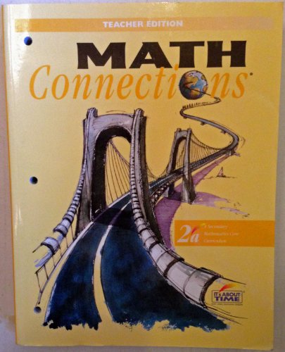 Imagen de archivo de Math Connections (2a) Teacher's Edition a la venta por Georgia Book Company